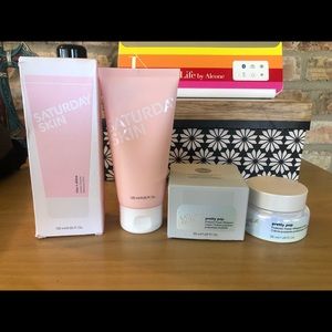 Saturday Skin bundle of cleanser and face cream